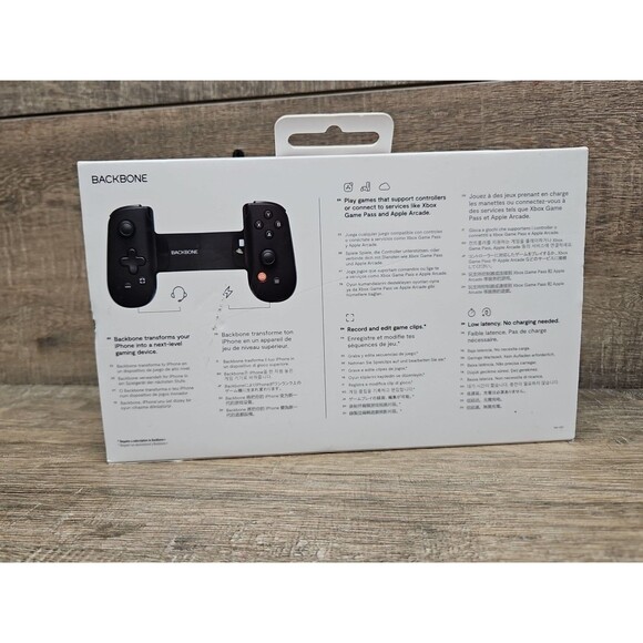 Backbone BB-02-P-BRW One (Lightning) - Mobile Gaming Controller, Black - Picture 4 of 4